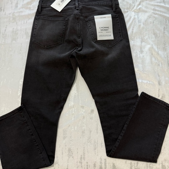 NWT!! Frame Denim Men's Charcoal Skinny Jeans - Picture 1 of 7